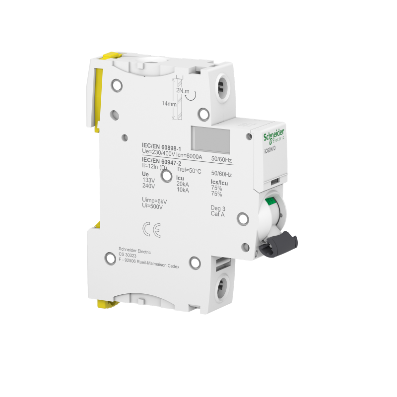 АВТОМАТИЧНИЙ ВИМИКАЧ iC60N 1P 20A D
