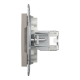 РОЗЕТКА КОМП'ЮТЕРНА RJ45 UTP КАТ. 5Е ASFORA БРОНЗА
