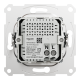 Asfora - double USB charger 2.4 A - steel