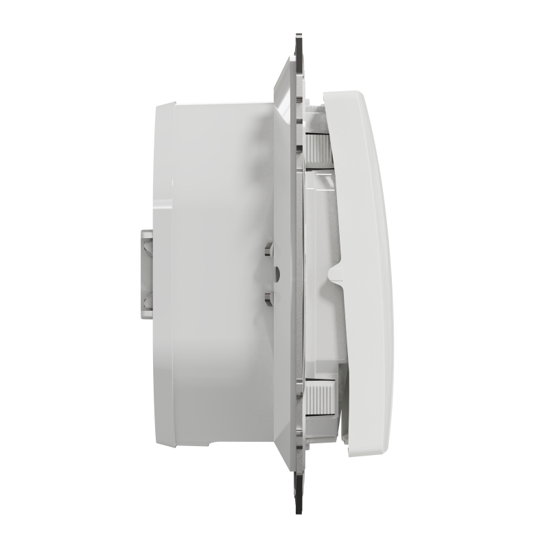 Одноклавішний перемикач IP44 Білий Sedna Design