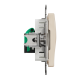 Один роз’єм RJ45 категорія 5E UTP Бежевий Sedna Design