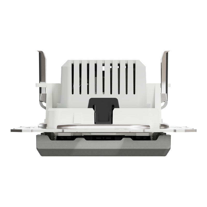 Asfora - double USB charger 2.4 A - aluminium