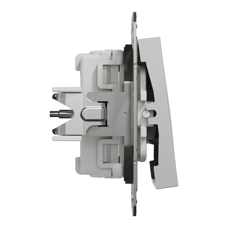 ВИМИКАЧ ТРЬОХКЛАВІШНИЙ АЛЮМІНІЙ ASFORA