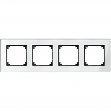 M-ELEGANCE СКЛЯНА РАМКА 4-ПОСТИ, БІЛ БР