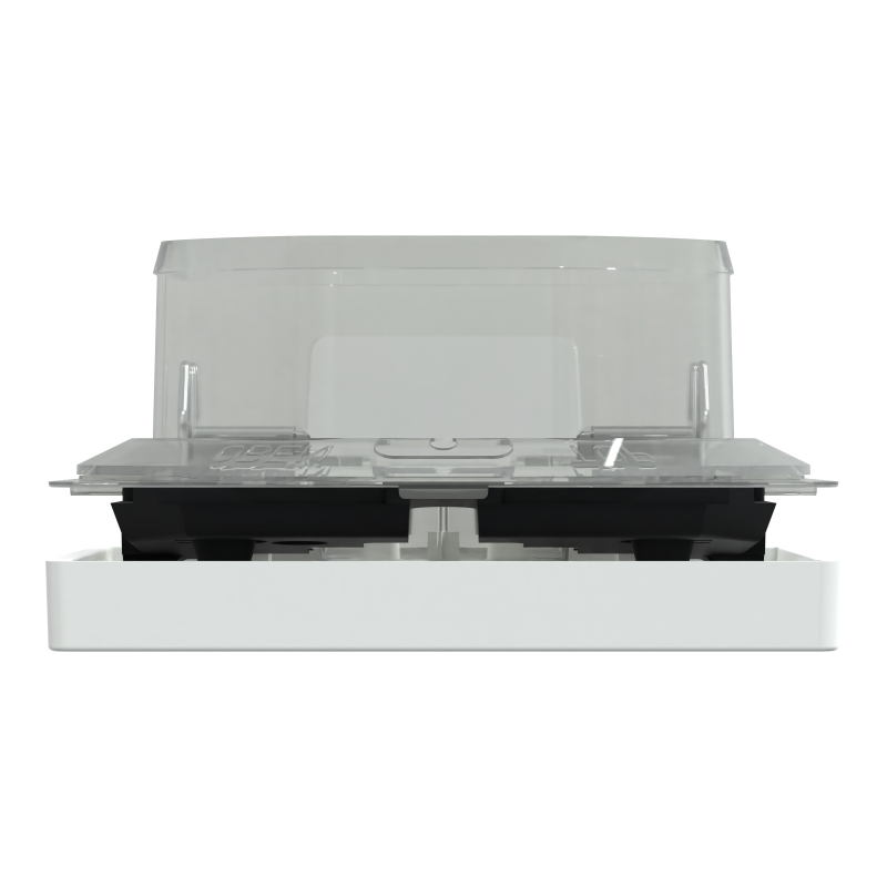 D-Life КЛАВІША 1-а IP 44 БІЛ. ЛОТОС