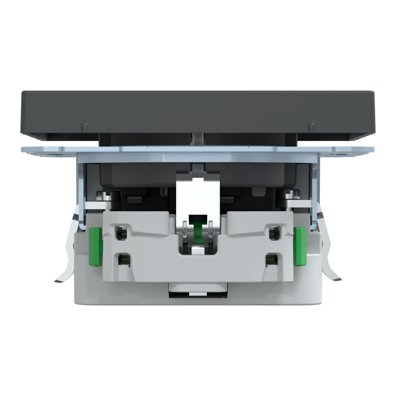 Розетка Schuko з 2 USB 2,4 A Антрацит SD