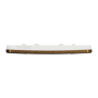 Cover frame, Unica Studio Metal, 1 gang, copper