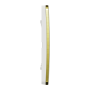 Cover frame, Unica Studio Metal, 4 gangs, gold