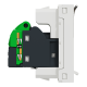 Розетка комп'ютерна RJ45, одинарна категорія 6, UTP, 1 модуль білий
