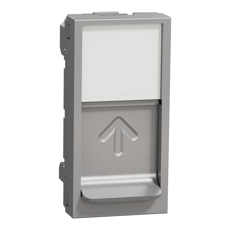 Центральна плата RJ45Keystone/Systimax 1 модуль алюміній