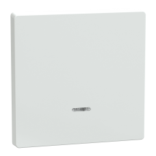 Накладка 1-клавішного вимикача з вікн для підсв SysD білий лотус