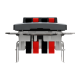 Аудіорозетка Чорний Sedna Design