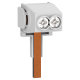Comb busbar 35 mm² connector, Easy9, set of 4