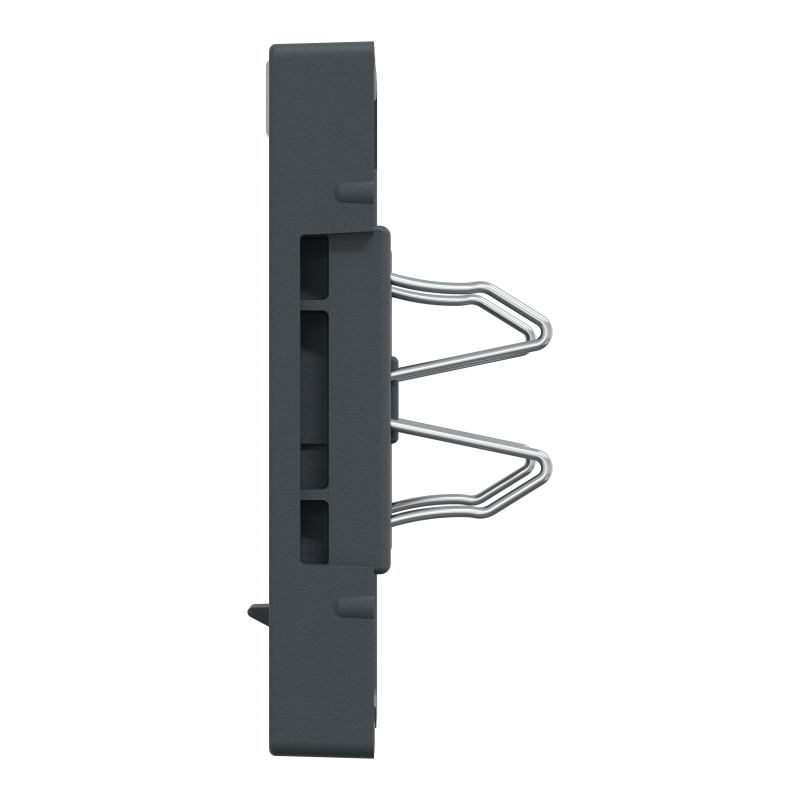 НАКЛАДКА ДЛЯ З'ЄДНАННЯ МОДУЛЮ, 1 ПОСТ,АНТРАЦИТ