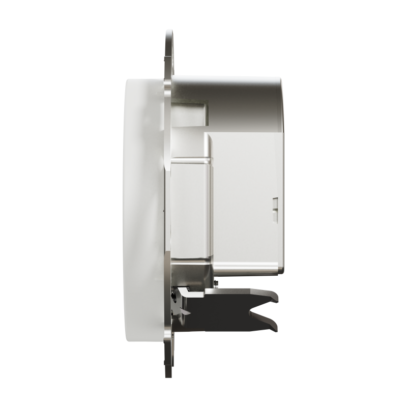 Прохідна TV/R розетка Renova, біла