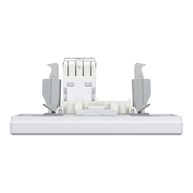 РОЗЕТКА КОМП'ЮТЕРНА RJ45 UTP КАТ.6 БІЛА ASFORA