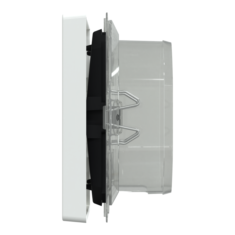 D-Life КЛАВІША 1-а IP 44 БІЛ. ЛОТОС