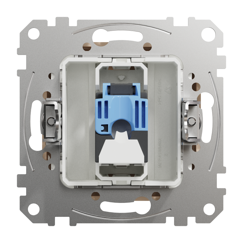 Комп'ютерна розетка, RJ45 CAT6 UTP, Бежева, Sedna Design