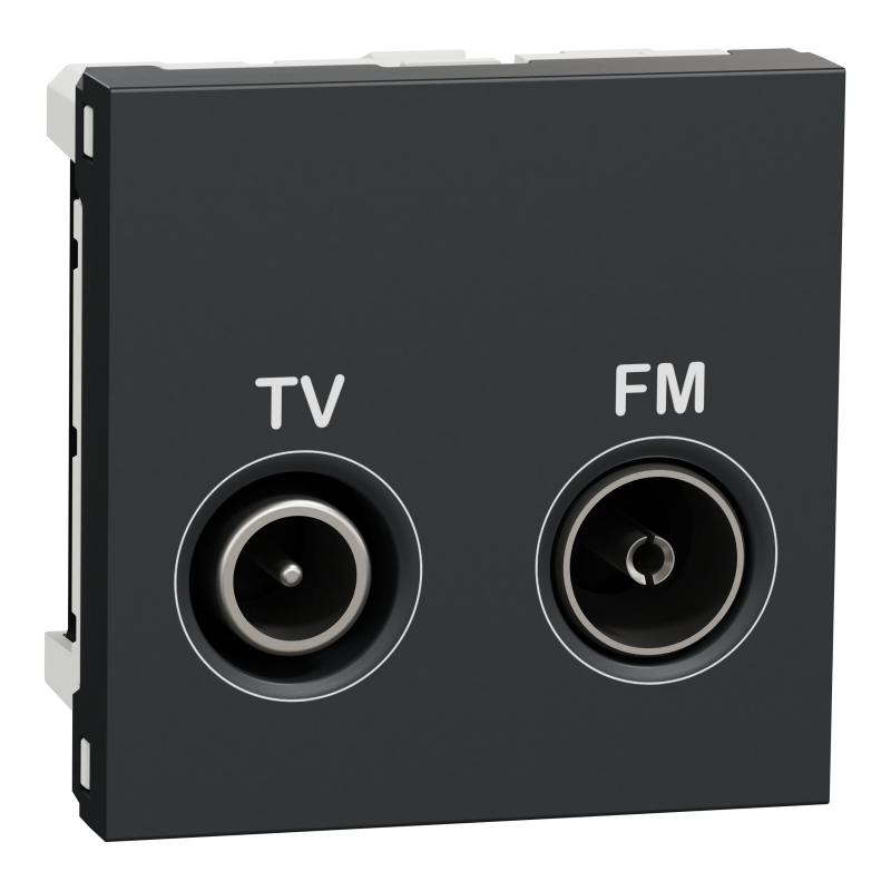 Розетка TV R один, 2 модуля антр