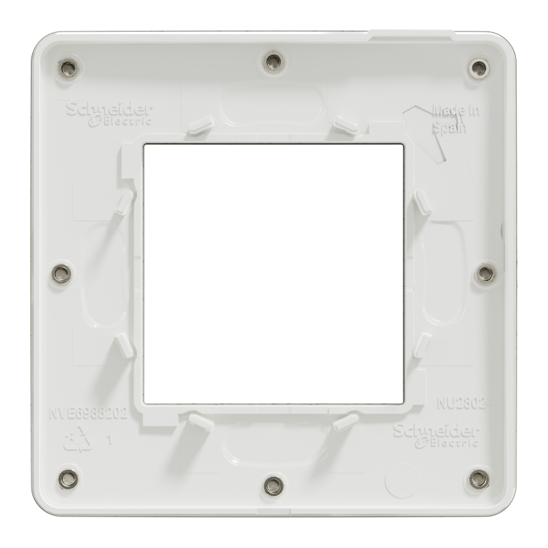 Cover frame, Unica Studio Metal, 1 gang, bronze