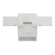 Центр плат RJ45Keystone/Systimax 2 м біл