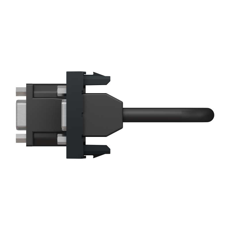 Розетка HD15 female (VGA) 1 модуль антрацит