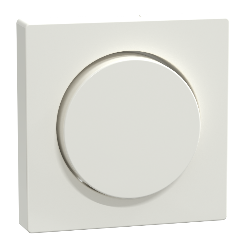 Накладка для димера з поворотною ручкою SysM полярно-білий гл