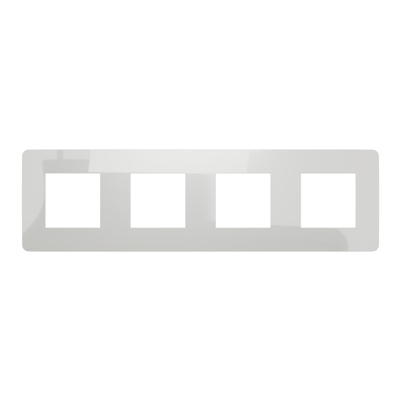 Рамка 4-постова, Білий/білий