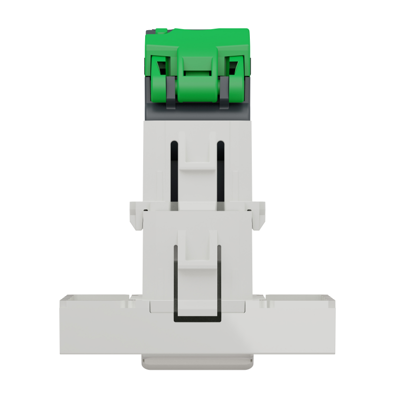 Розетка комп'ютерна RJ45, одинарна категорія 5 UTP, 2 модулі білий