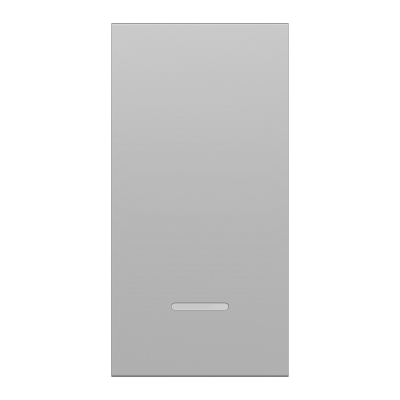 Клавіша для вимикача, 1 модуль, алюміній, New Unica