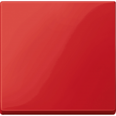 Накладка 1-клавішного вимикача SysM рубіново-червоний