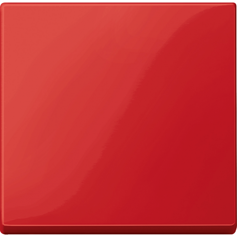 Накладка 1-клавішного вимикача SysM рубіново-червоний