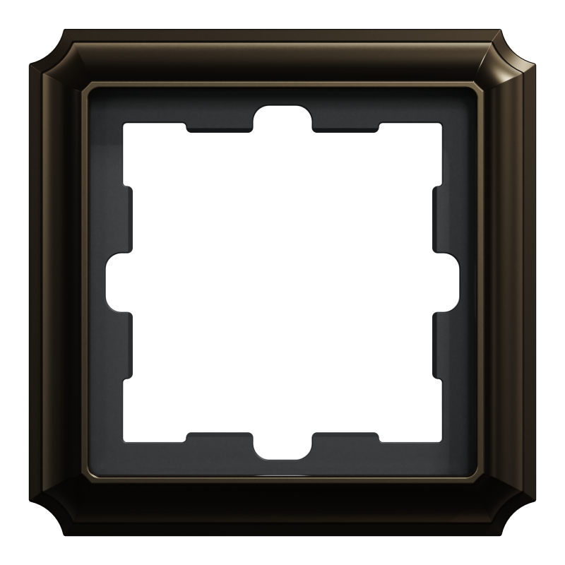 Рамка 1 постова D-Atique, мокко