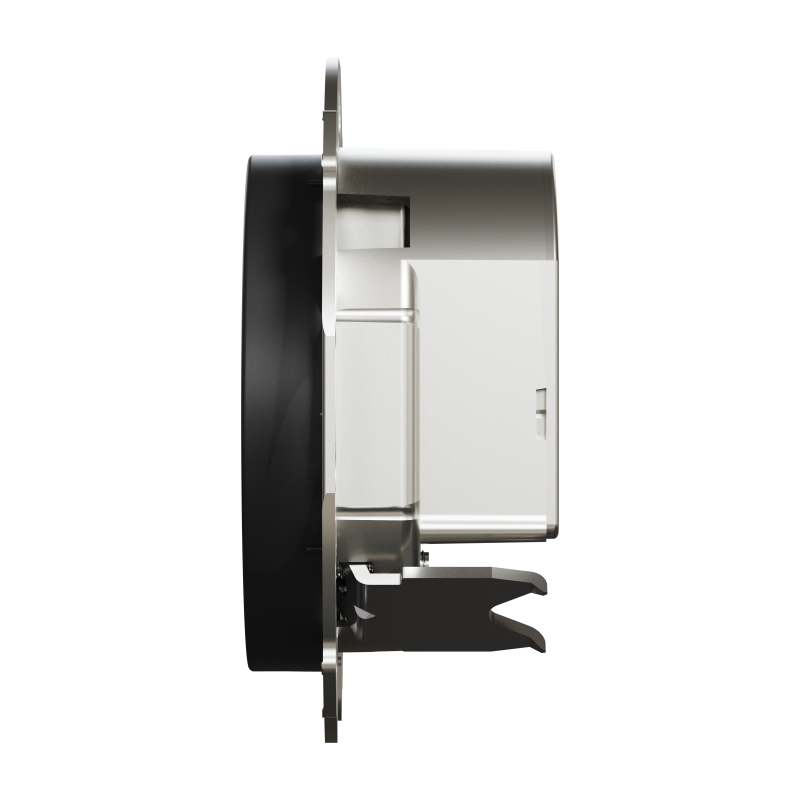 Кінцева TV/R розетка Renova, чорна