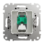 Комп'ютерна розетка RJ45 CAT 5E UTP, Венге Sedna Elements