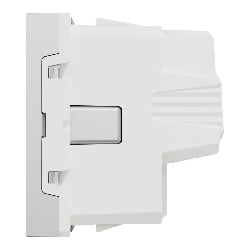 Роз. з з/к з шторк 16А гвинт зажим алюм