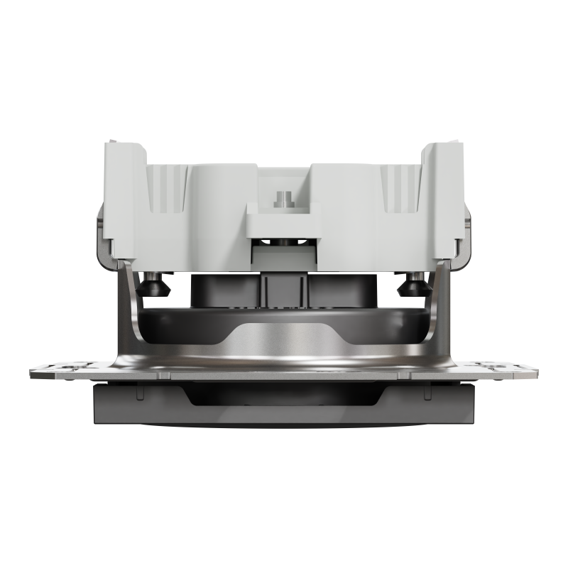 РОЗЕТКА БЕЗ ЗАЗЕМЛЕННЯ ASFORA АНТРАЦИТ