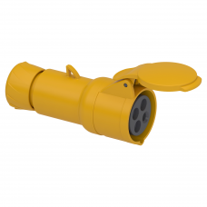 КАБ.РОЗЕТКА PRATIKA, КОНЕКТОР 16A IP44