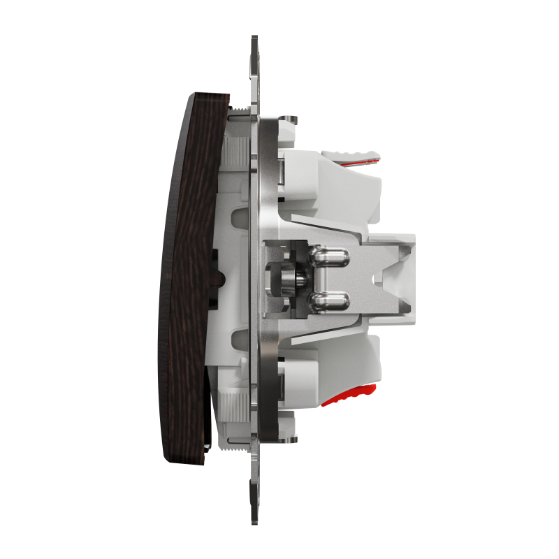 Проміжний вимикач 10 АХ, Венге Sedna Elements