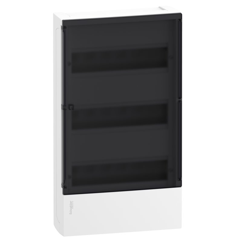 ЩИТ НАВІСНИЙ Resi9 MP ДИМЧАСТІ ДВЕРІ 2 ШИНИ 36 МОДУЛІВ (3 РЯДИ ПО 12 МОДУЛІВ)