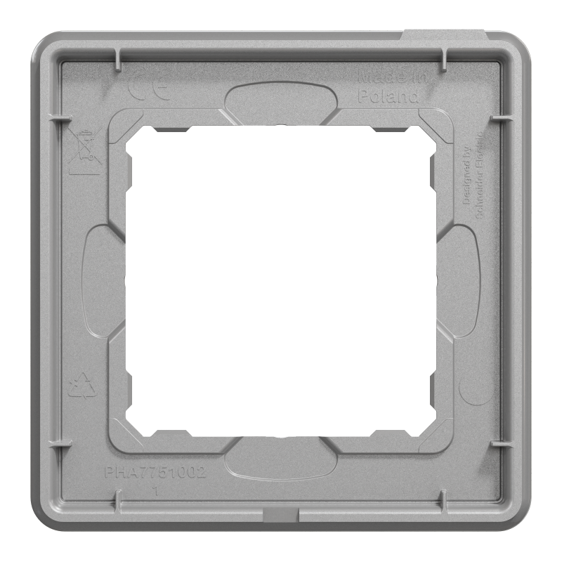 Рамка 1-постова Бетон Sedna Elements