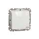 Одноклавішний перемикач IP44 Білий Sedna Design