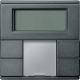 KNX ТЕРМОРЕГУЛЯТОР З ДИСПЛЕЄМ, КІМНАТНИЙ, АНТРАЦИТ, SYSTEM M