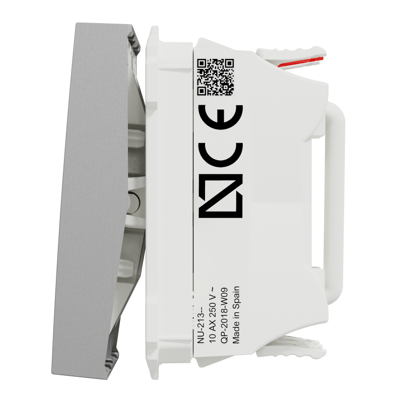 Перем. 2-кл. 2 x сх.6, 10А 2 мод алюм