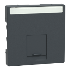 НАКЛАДКА ДЛЯ З'ЄДНАННЯ МОДУЛЮ, 1 ПОСТ,АНТРАЦИТ