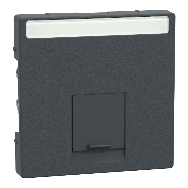 НАКЛАДКА ДЛЯ З'ЄДНАННЯ МОДУЛЮ, 1 ПОСТ,АНТРАЦИТ