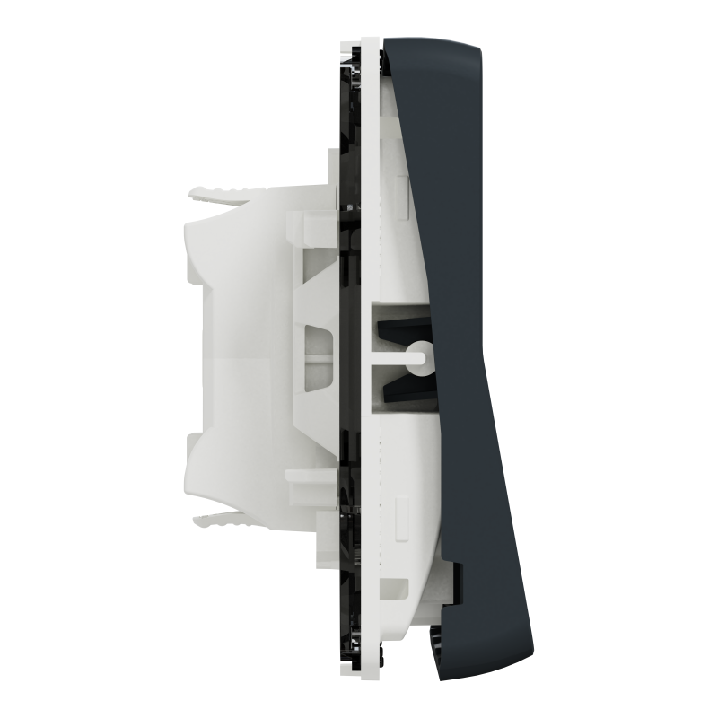 Механізм перемикача IP55 Mureva Styl, сх.6, чорний