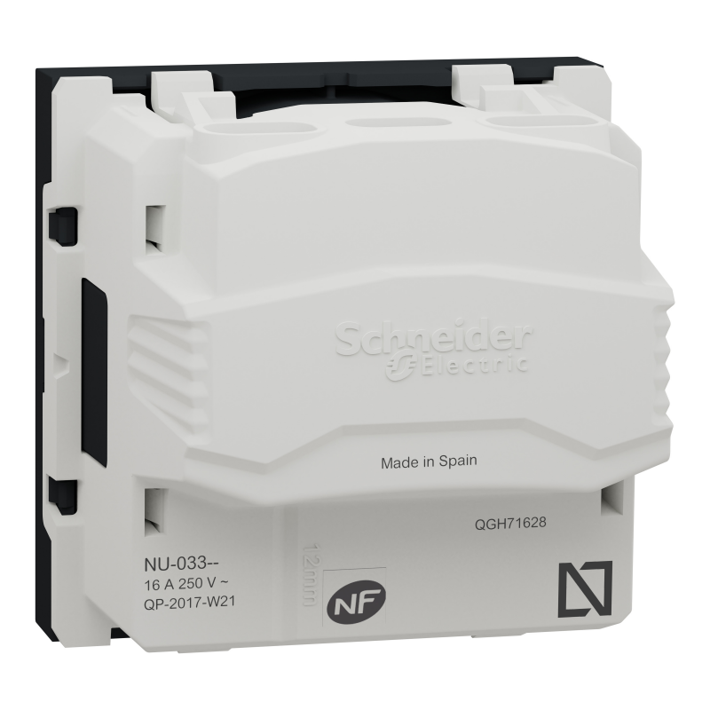 Роз. без з/к з шт 16А гвинт заж, 2 м ант