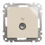 Розетка TV 4DB Cr Sedna Design