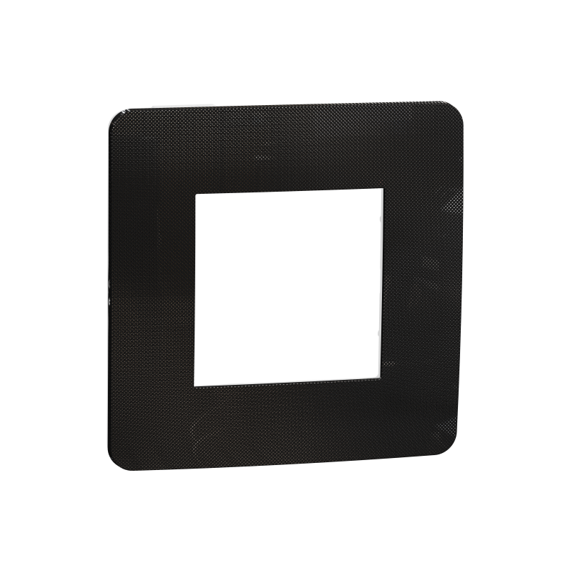 Рамка 1-постова, Нікель/антрацит